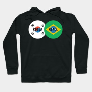 Korean Brazilian - Korea, Brasil Hoodie